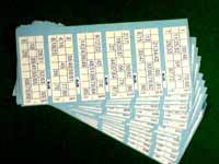 Bingo supplies flyers